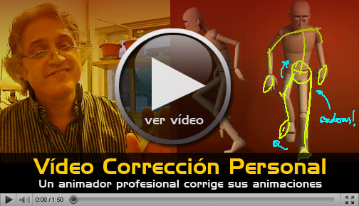 Vídeo correccion personal en AnimationGym